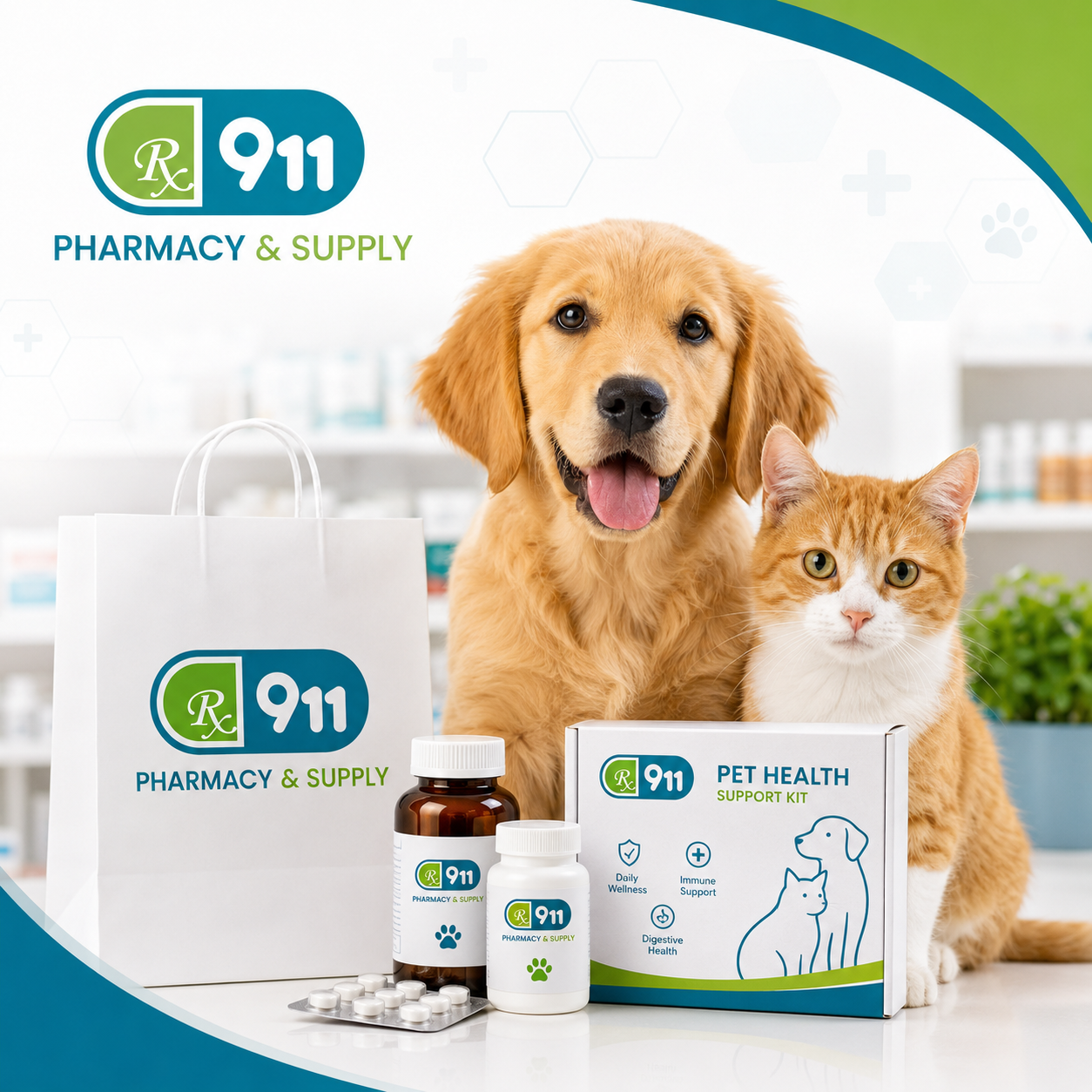 911 Pharmacy and Supply interior